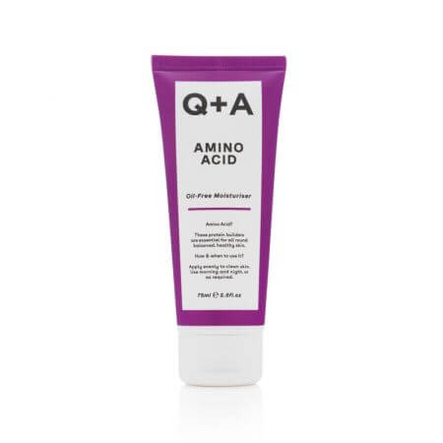 Crema viso idratante agli aminoacidi, 75 ml, Q+A