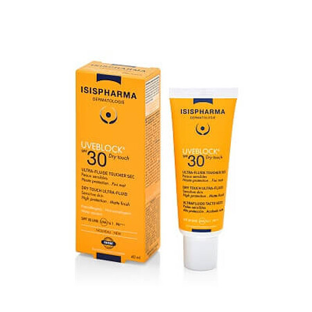 Isis Pharma UVEBLOCK Beschermende Matterende Fluïde SPF30 Dry Touch, 40 ml