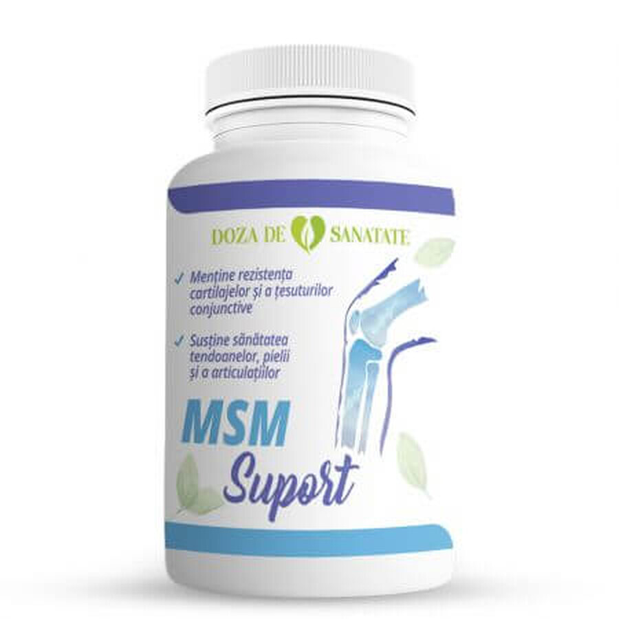 MSM Suport, 30 comprimate, Doza de Sanatate