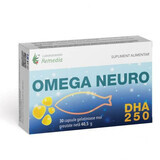 Omega Neuro DHA, 500, 30 cápsulas, Remedia