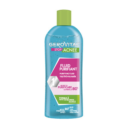 Gerovital Stop Acné Fluido Purificante, 150 ml, Farmec