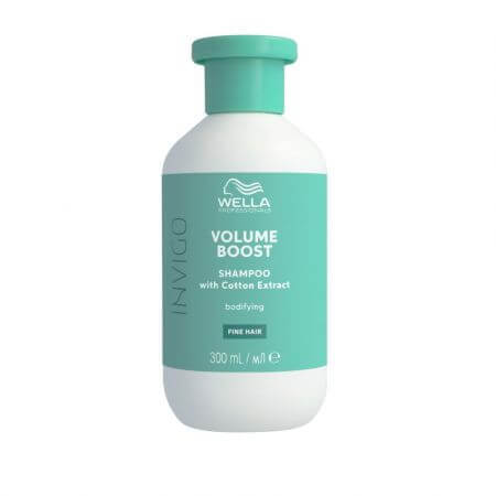 Champú para cabello sin volumen, Invigo Volume Boost, 300 ml, Wella Professionals