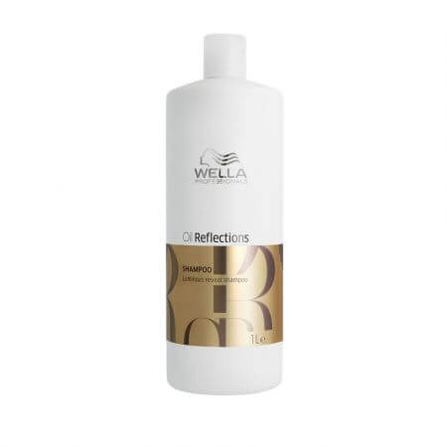 Champú para cabello suave y brillante Oil Reflections, 1000 ml, Wella Professionals