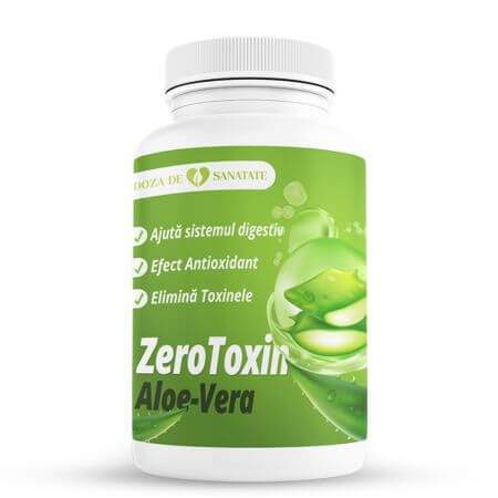 Zerotoxin Aloevera, 30 cápsulas, Dosis Saludable