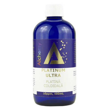 Platinum Ultra Alchemy Colloïdaal Platina 10 ppm, 480ml, Aghoras