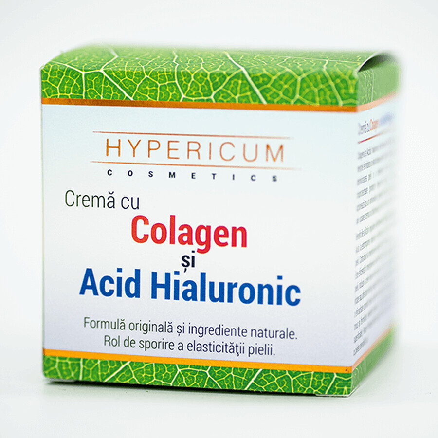 Collageen en hyaluronzuur crème 40ml, Hypericum