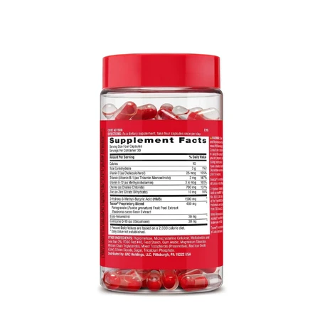 Mega Men® Ultra Testosterone, Fórmula avanzada para aumentar la testosterona libre y total, 120 cps, GNC 