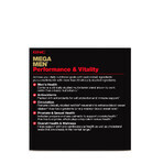 Mega Men® Performance &amp; Vitality Vitapak®, Complejo multivitamínico para hombres, Rendimiento y vitalidad, 30 paquetes, GNC