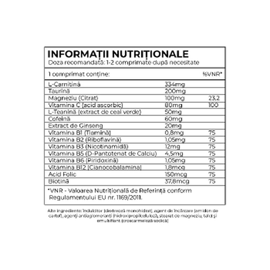 Energie+, 20 compresse, Bioma