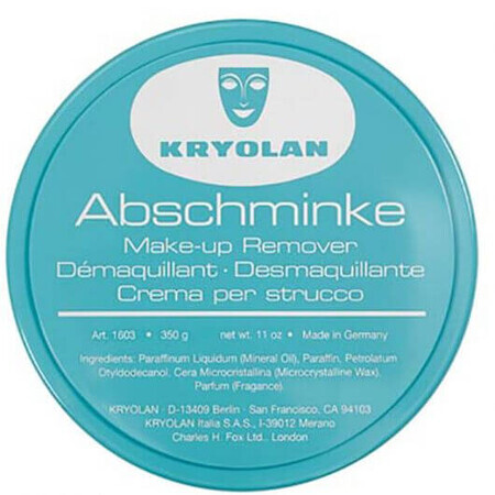 Crema detergente struccante Kryolan