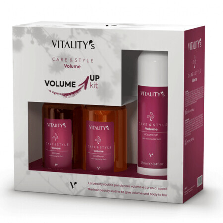 Vitality's Care&amp;Style Volume Up Hair Set 3 x 250ml