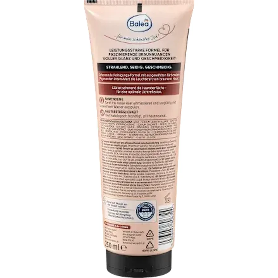 Balea Professional Shampoo voor bruin haar, 250 ml