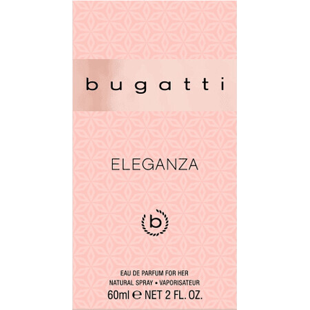 Agua de perfume Bugatti Eleganza, 60 ml