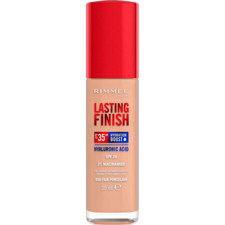 Rimmel London Lasting Finish 35H foundation 050 Eerlijk Porselein, 1 pk