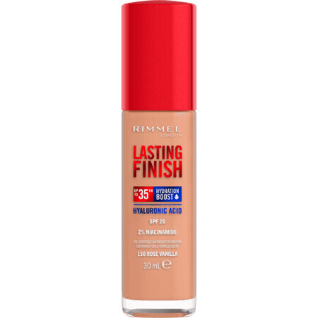 Rimmel London Lasting Finish fondotinta 35H 150 Rose Vanilla, 1 pz