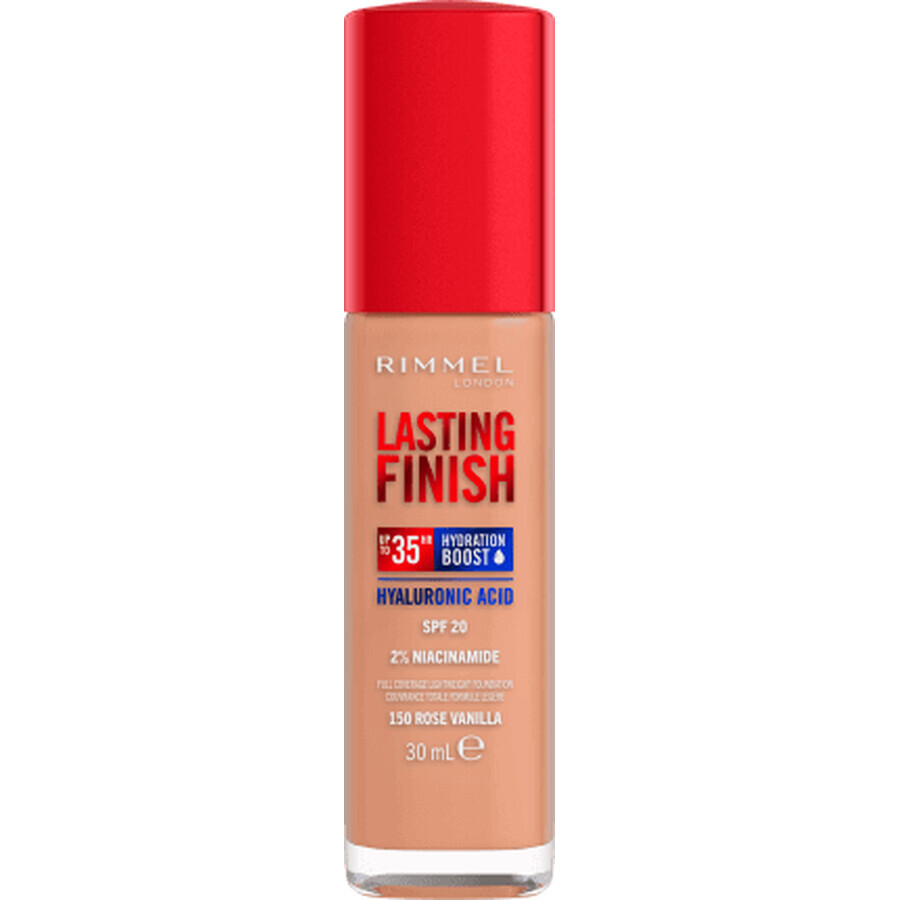 Rimmel London Lasting Finish fondotinta 35H 150 Rose Vanilla, 1 pz