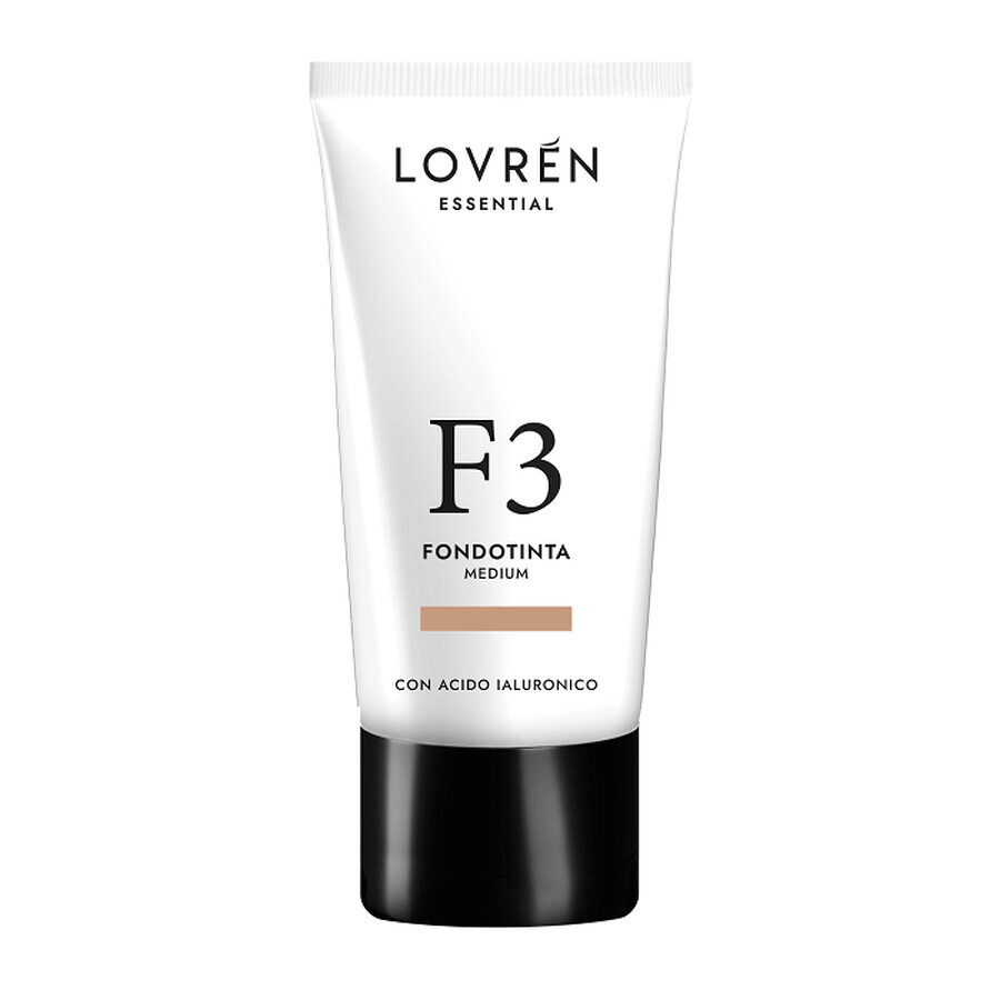 Lovren Foundation with Hyaluronic Acid Medium F3, 25 ml