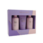 Baylis &amp; Harding Set 3 Piezas, Mujer, Gel de Ducha 300 ml, Crema de Ducha 300 ml, Loción para Manos y Cuerpo 200 ml, Extracto de Aceite de Almendras, Vainilla, Jojoba