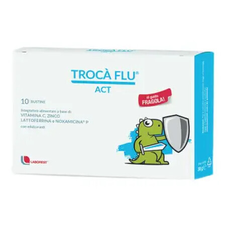 Bolsa Flu Act, 10 sobres, Laborest