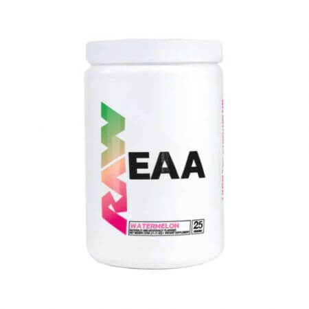 Aminoácidos esenciales EAA con sabor a sandía, 315 g, Raw Nutrition