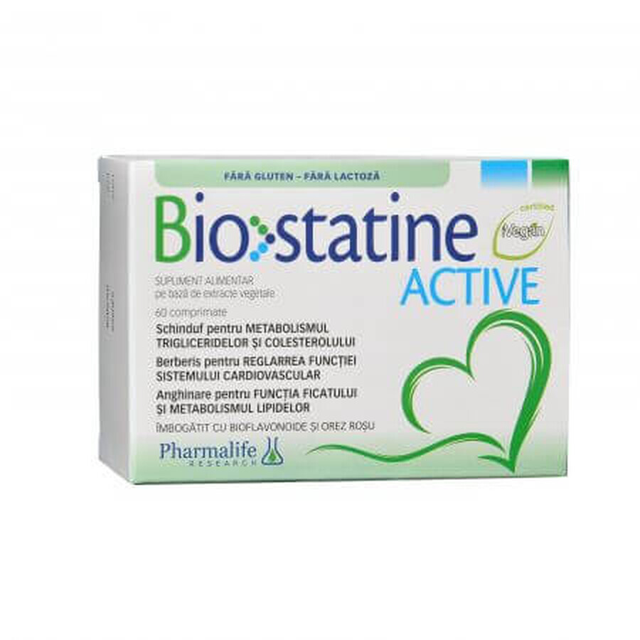 Biostatine Active, 60 comprimidos, Pharmalife