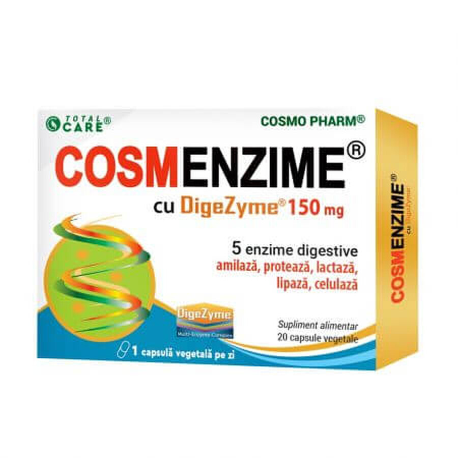 Cosmenzime, 150 mg, 20 comprimidos, Cosmo Pharm