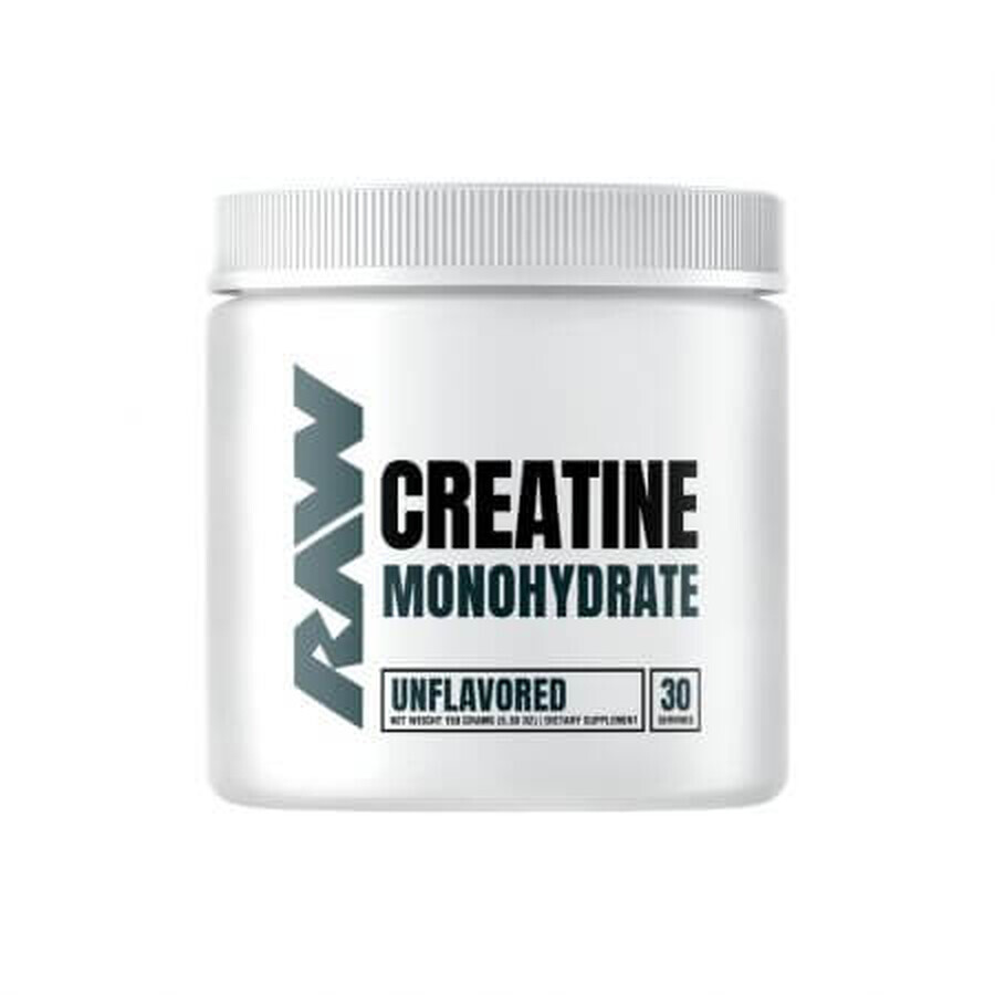 Creatina en polvo, 150 g, Raw Nutrition