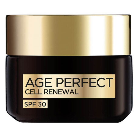 Crema hidratante Age Perfect Cell Renewal con FPS 30, 50 ml, Loreal