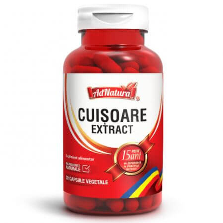 Cuisoare extract, 30 capsule, AdNatura