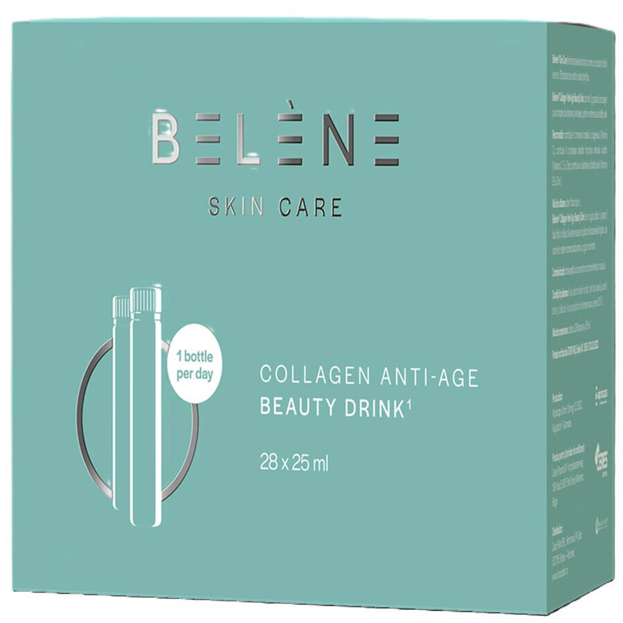 Beauty Drink Kollagen 28 Trinkfläschchen, Belene