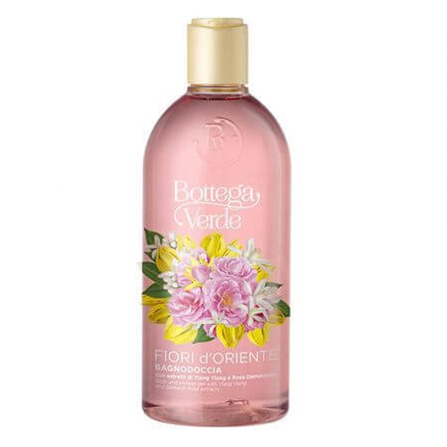 Gel de ducha Bottega Verde Rosa e Ylang Ylang 400 ml