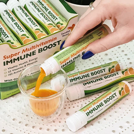 Immune Boost Complex, 30 ampollas, Swedish Nutra