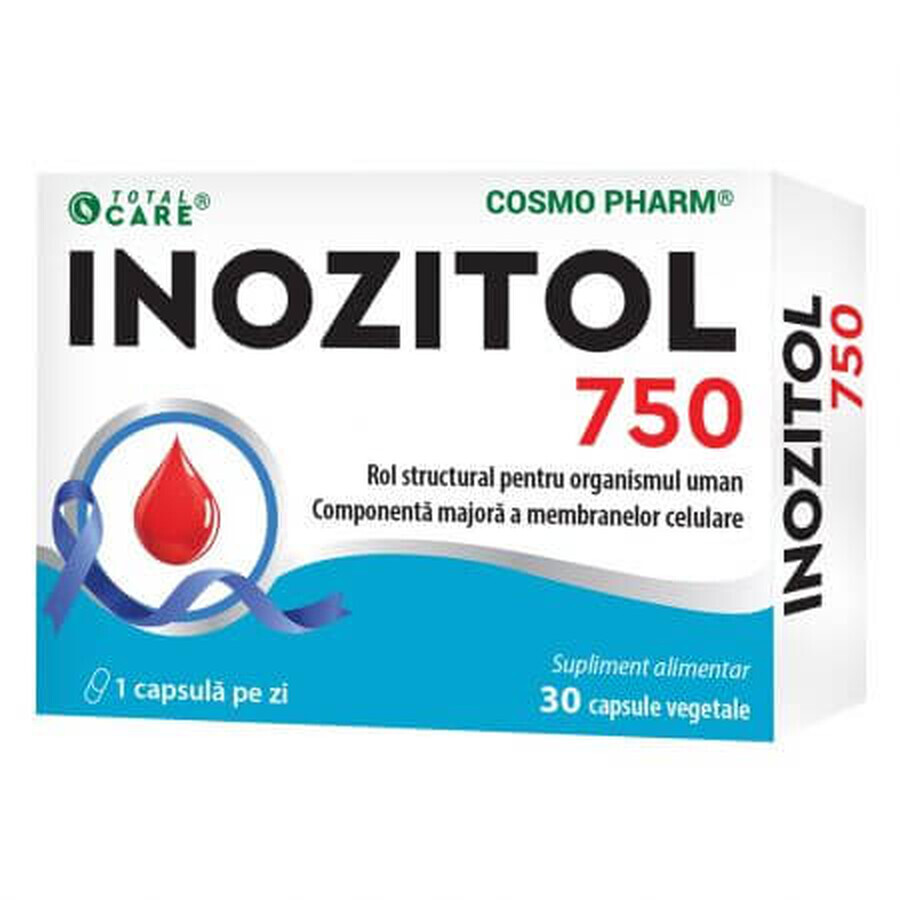 Inozitol, 750 mg, 30 cápsulas, Cosmo Pharm