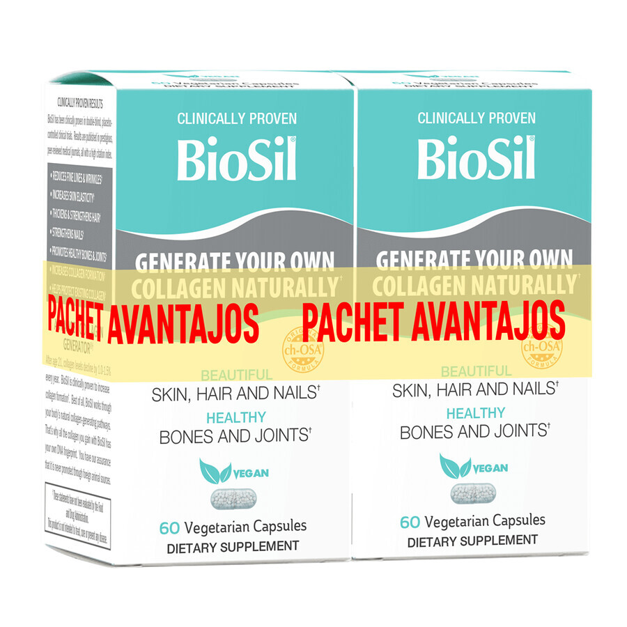 Biosil collagen 60 + 60 capsules, Biosil