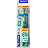 Cepillo de dientes manual We Care, Suave, 2 piezas, Trisa