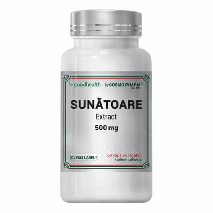 Sunatoare Extrakt, 500 mg, 60 Kapseln, Cosmo Pharm