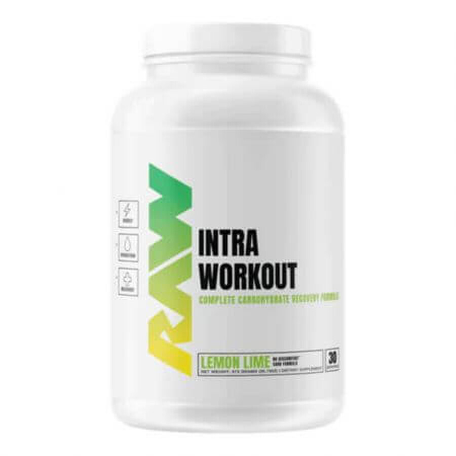 Intra-Workout Citroenlimoen Energie Supplement, 873 g, Raw Nutrition