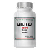 Extracto de Melisa, 500 mg, 30 cápsulas, Cosmo Pharm