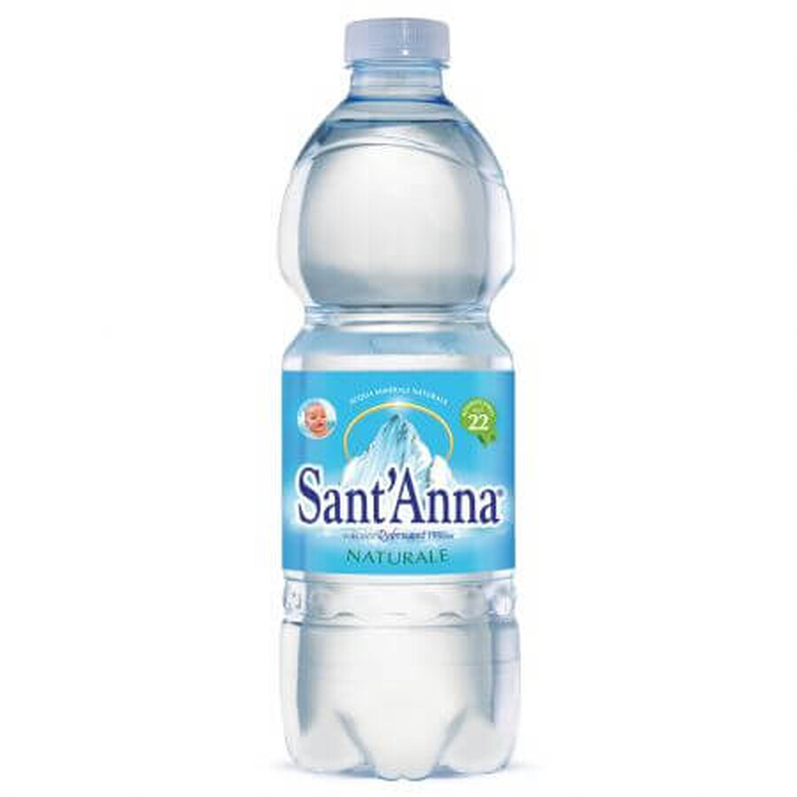 Agua mineral de plata, 0,5 l, Sant Anna