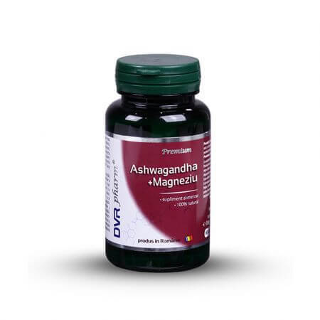 Ashwagandha + Magnesio, 60 cápsulas, DVR Pharm