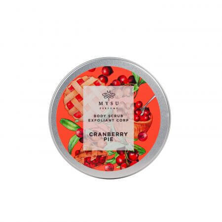 Scrub corpo Cranberry Pie, 185 ml, Mysu