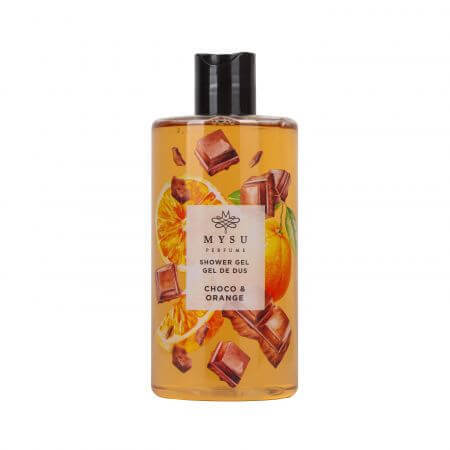 Gel de Ducha Choco y Naranja, 350 ml, Mysu