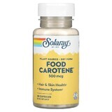 Food Carotene 25000UI Solaray, 30 capsule, Secom