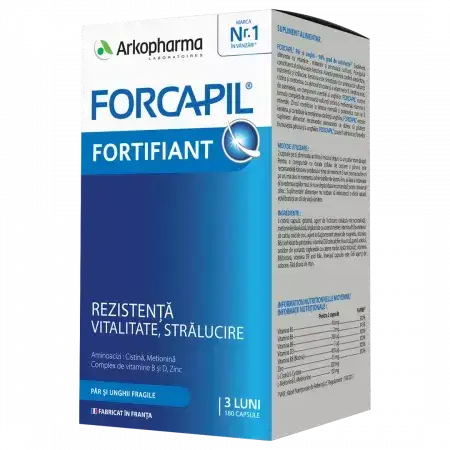 Forcapil haar en nagels, 180 capsules, Arkopharma