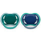 Chupetes Philips Avent Ultra Air, 6-18 meses, 2 piezas, verde y azul, SCF085/31, Philips