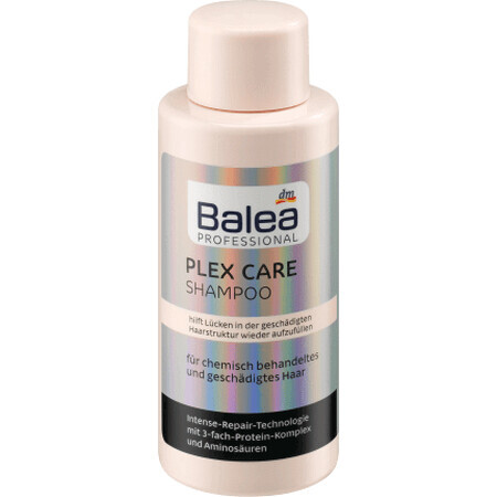 Balea Professional Plex Care Champú, cabellos tratados químicamente y dañados, 50 ml