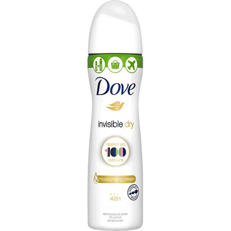 Dove Deodorant spray invisible dry, 75 ml