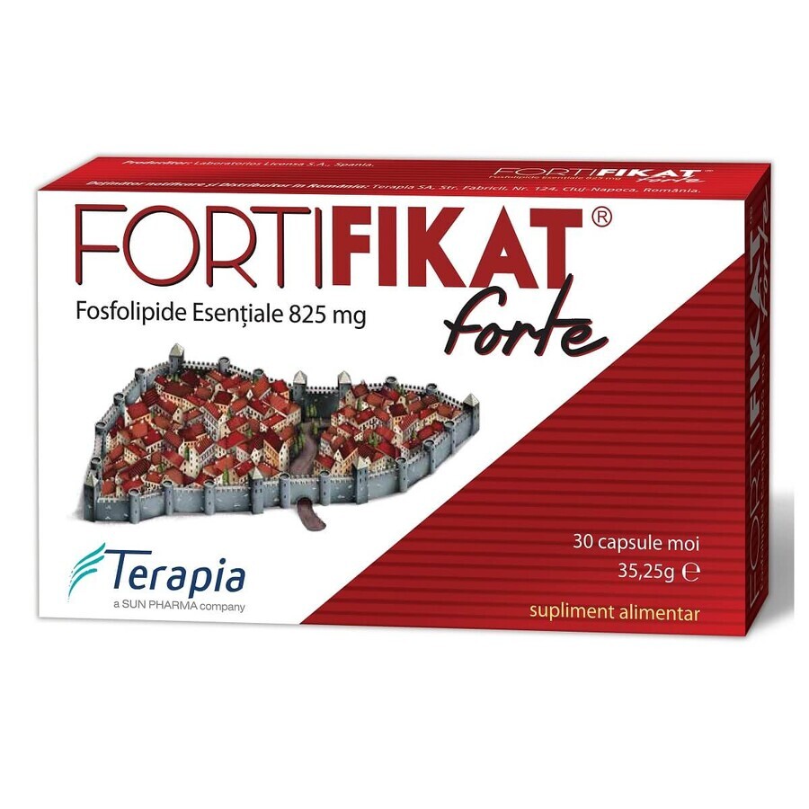 Fortifikat Forte 825 mg, 30 cápsulas, Terapia