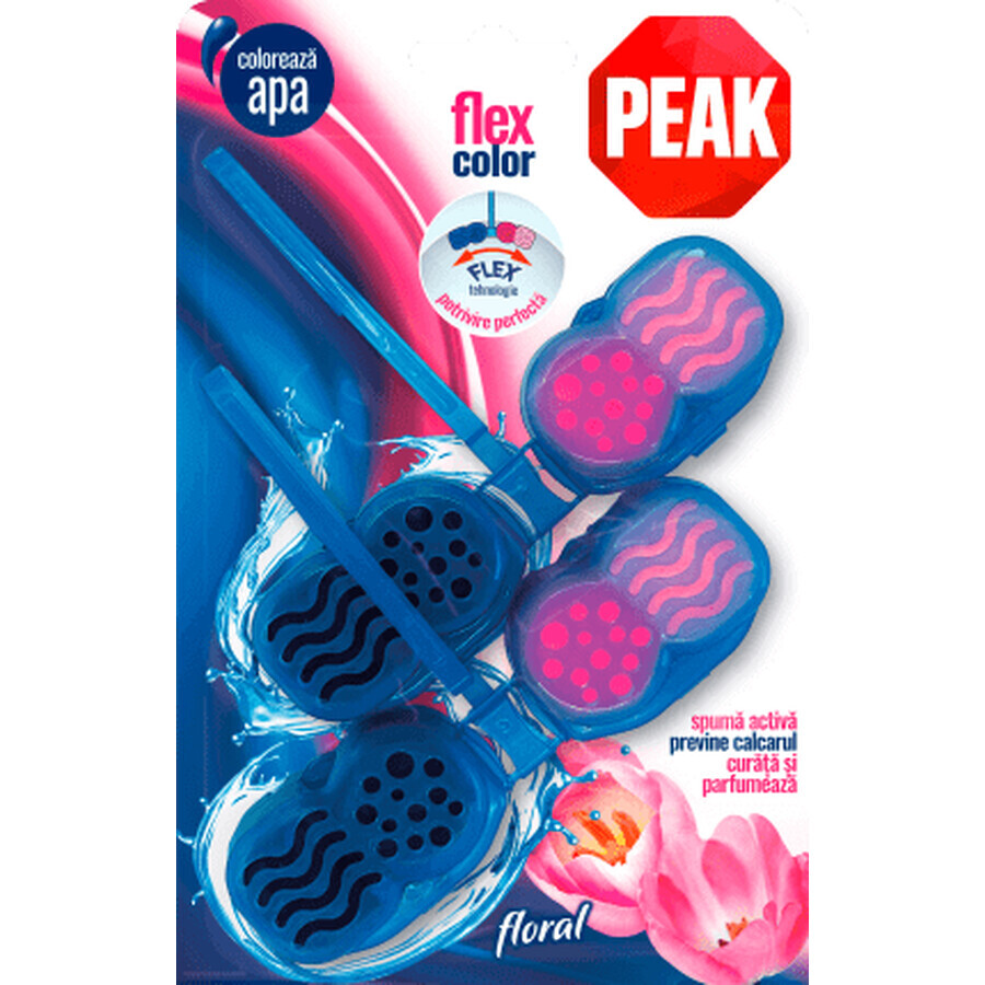 Peak Toilet Freshener Floral Colour, 2 pièces