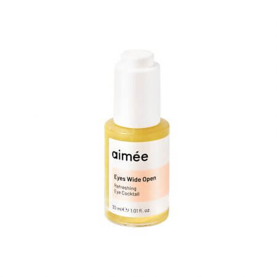 Serum Tonificante para Ojos con Extracto de Árbol de la Seda + Péptidos, 30 ml, Aimee